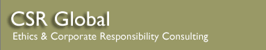 CSR Global Ethics and Coporate Responsibility Consulting